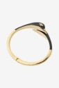 Edblad   Armbånd Lovebirds Bangle Black Gold   Gull