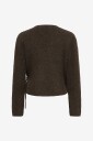 Only   Kardigan Onlliva Ls V Neck Wrap Knt   Brun