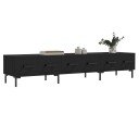 vidaXL TV-benk svart 150x36x30 cm konstruert tre 8720845945268