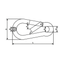 SuperMagneter Carabin 8 Mm  - Kjøp Karabinkrok Hos Supermagneter.No