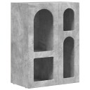  Serviesskap Betonggrå 59 x 35 x 80.5 cm Konstruert tre