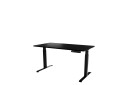 Adrianah Skrivebord 80x150 cm   Svart