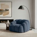 1 Seat Sofa Atelier Del Sofa Marineblå  