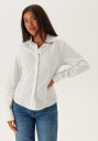 Pieces Pcsussi Ls Shirt Wvn Noos White XL