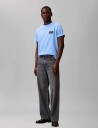 Calvin Klein Jeans Ss 20S Easy Collegiate Badge Tee Blue XL