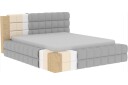 Dizzle Sengeramme 160x200 cm   Mørk beige