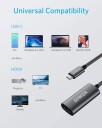 Anker Charging Hub C-HDMI Adapter, Black