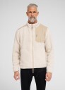 Dovre Teddy fleece jakke polyester beige