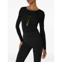 Elisabetta Franchi Dame Topper Svart M,