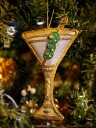 Tinker Tailor Martiniglass med broderinger 16,5cm gull