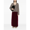 Lisa Yang Dame Strikkevarer Brun XS,