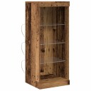  Skap med LED lamper Gamle Tre 41x37x100 cm