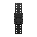 Polar silikonarmbånd 22 mm svart