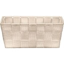 Kleine Wolke Chico oppbevaringskurv 22x14 cm beige