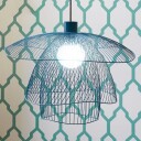 Papillon pendellampe S Blue Grey – Forestier Papillon S   Stue   Design   Metall   Med en lyskilde
