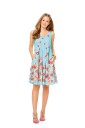 Burda 6532 - Kjole EUR: 34-46, US: 8-20