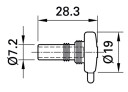 Z 7320717-00 Beskyttelseslokk For Hannkontakt