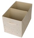 3 Sprouts Oppbevaringsboks M. Lokk 63x38x39 Cm Terrazzo/Krem Onesize Oppbevaring Beige