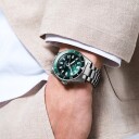 Seiko Herreklokke SPB501J1 Prospex Grønn/Stål Ø40 mm