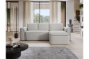 Ume 4 seters Sofa med Sjeselong   Grå