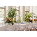 PartyDeco Hvit Bordduk - 140 x 170 cm
