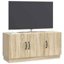  TV skap Sonoma eik 99 x 34,5 x 47 cm Konstruert tre