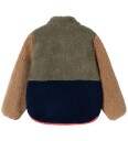 Liewood Fleecejakke   Teddy   Nolan Arrows   Army Brown/Multi Mi   Liewood   12 år (152)   Fleecejakke Armygrønn Brun Grønn Marineblå Oransje Rød