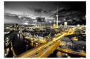 Fototapet Berlin At Night 200x140 - Artgeist sp. z o. o.