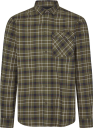Seeland Glen Flanellskj Herre Grape Leaf/Dark Navy Check 5XL 5XL