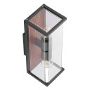 Lucande Elwin vegglampe, kantet, 2 lyskilder