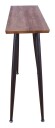 Venture Design Edge sidebord Svart 110 x 30 cm Svart
