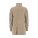 Max Mara Dame Strikkevarer Beige M,