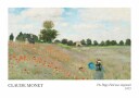 The Poppy Field near Argenteuil Plakat Plakat / 100x150cm