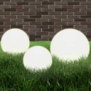 LED kulelamper 6 stk sfærisk 20/30/40 cm PMMA