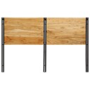  sengegavl 160 cm heltre akasie og jern