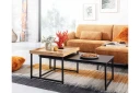 Wilhem Settbord 110 cm Firkantet - Natur