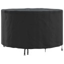  Trekk til utemøbler Svart 128 x 128 x 71 cm 210D stoff