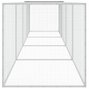 Vidaxl Kyllingbur Med Tak Antrasitt 403X98X90 cm Galvanisert Stål