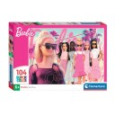 Clementoni Barbie puslespill 104 brikker