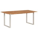vidaXL Spisebord 180x90x76 cm heltre akasie