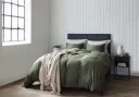 Borås Cotton Sengesett Bliss Grønn