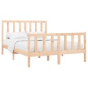 vidaXL Sengeramme heltre furu 160x200 cm