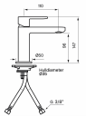 Tapwell CA071 Servantbatteri Bronze