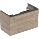 Geberit Acanto servantskap 88,8x47,5 cm valnøtt
