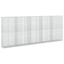 vidaXL Gabion med 3,5 mm wire og 5x2,5 cm nett 500x50x200 cm