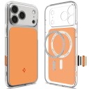 Spigen Ultra Hybrid T MagSafe Beskyttelsesdeksel i Blank Oransje for iPhone 18 Pro Max/17 Pro Max