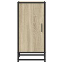 Skjenk sonoma eik 35,5x35x76 cm konstruert tre og metall 8721102839993