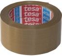 Tesa Pakketape PVC 4124 66m x 50mm Brun