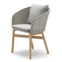 Dedon Mbrace armlenstol med teak AW6 teak 0205 baltic 0141