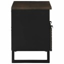  TV Cabinet med skuff Brun 70 x 33 x 46 cm heltre mango